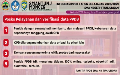 Posko Pelayanan dan Verifikasi data PPDB