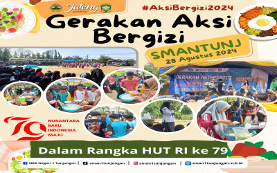 Gerakan Aksi Bergizi 2024 SMA N 1 Tunjungan